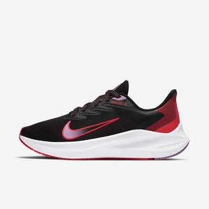 Chaussure De Running Nike Air Zoom Winflo 7 Noir 4130-562 Black/Beyond Pink/Flash Crimson Femme | JYI-46855375